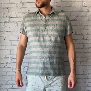 J. Crew Linen Cotton Summer Shirt.